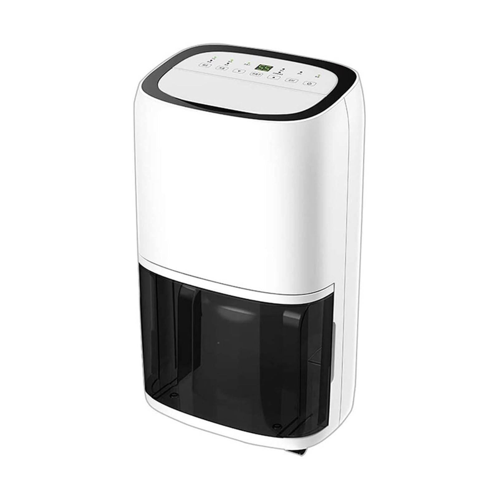 Deumidificatore Piccolo da 5,5 L per 2100 Piedi Cubi 260 Piedi Quadrati Portatile E Compatto Silenzioso per Casa, Camera da Letto,