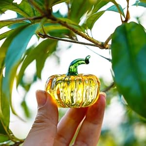 Small Glass Pumpkin Decor Figurine Autumn Fall Pumpkin Decor Glass Fruits Decorations for Home Kitchen Mini Crystal Miniature Pumpkin for Thanksgiving Table Decor Small Glass Pumpkin Decor Figurine Autumn Fall Pumpkin Decor Glass Fruits Decorations for Home Kitchen Mini Crystal Miniature Pumpkin for Thanksgiving Table Decor
