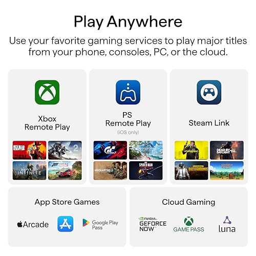 Image of BACKBONE One Mobile Gaming Controller for iPhone 14, Lightning, 1st Gen | For iPhone 14 & Older, Play Xbox, PlayStation, PC, App Games & More