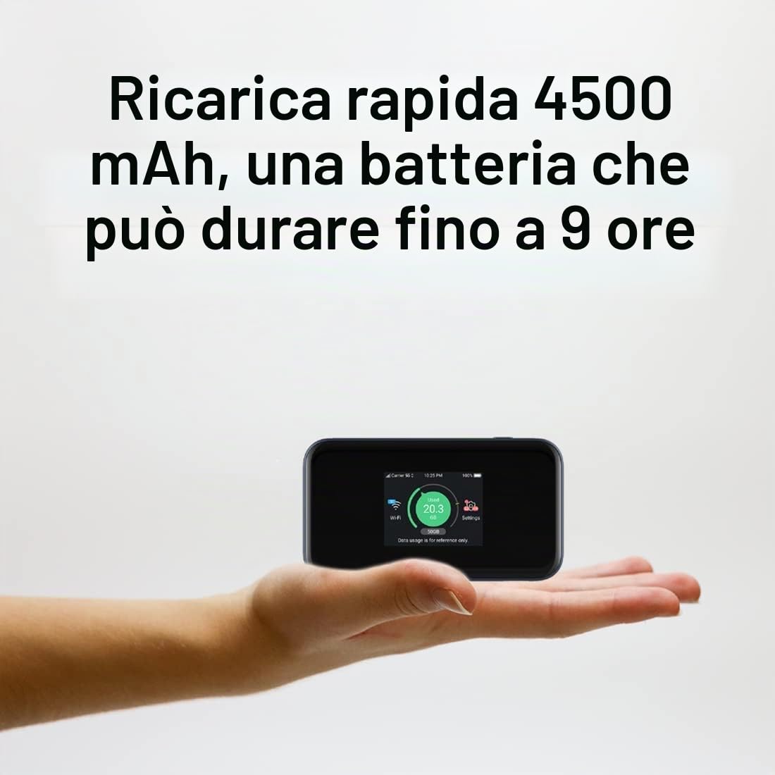 Zte Mu5001 Hypermobile 5g Router - 3.8 Gbps, WI-Fi 6, 4500mah, Touchscreen, Schwarz (mu5001)