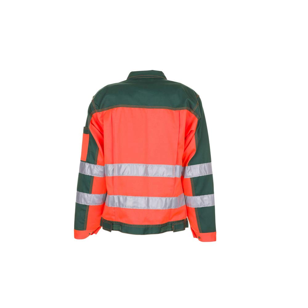 Planam 2008106 Warnschutz Bundjacke, Orange/Grün, Größe 106