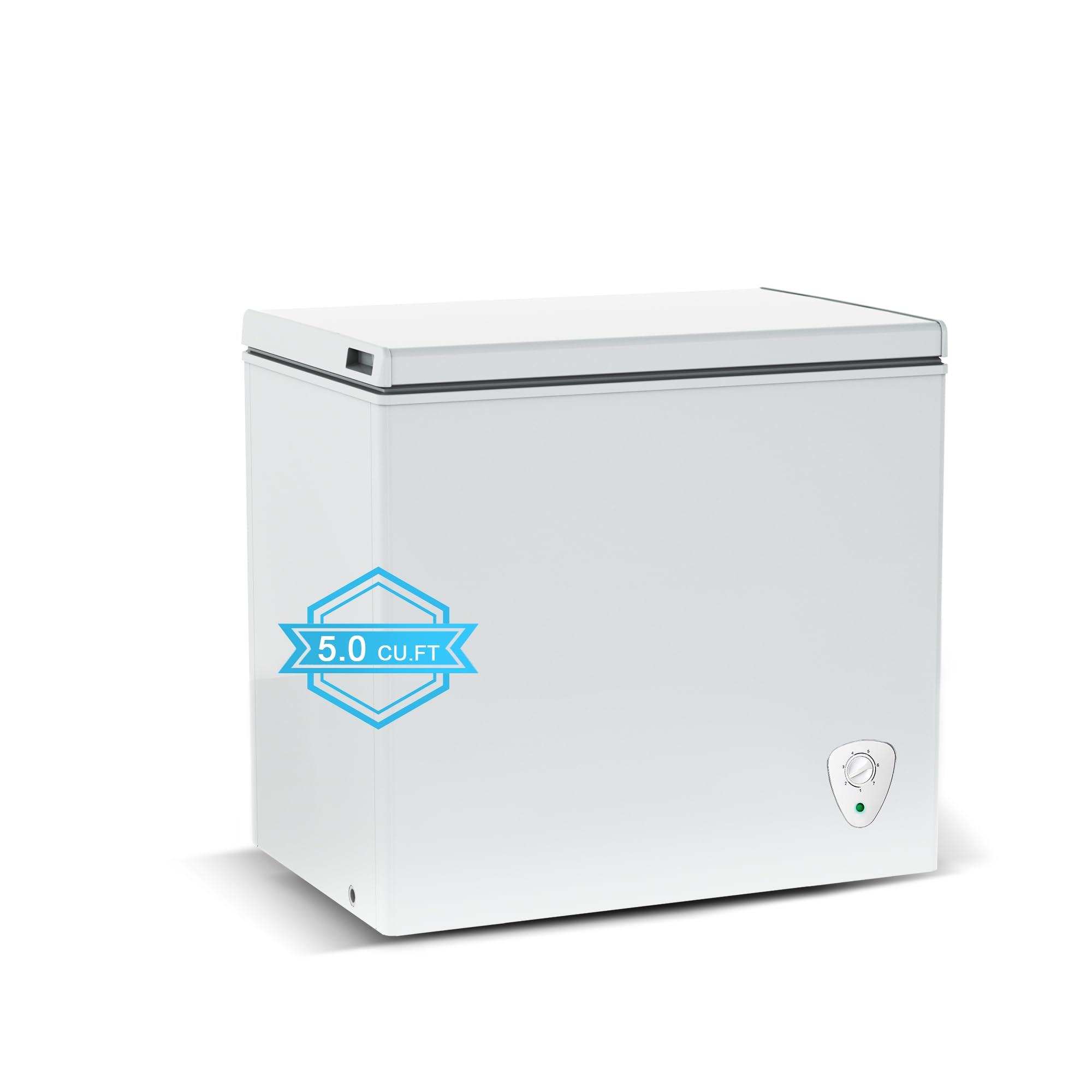 Maine MA-BD/BC-132 5 cu ft Chest Freezer White