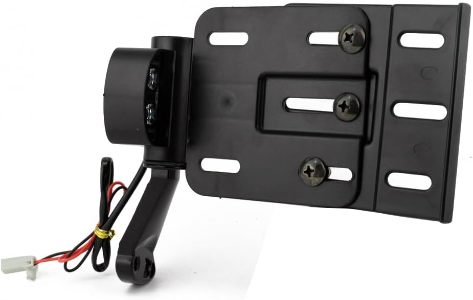 Motorcycle LED Light License Plate Frames Side Mount License Plate Holder for Harley Forty Eight Sportster XL1200 XL 883L