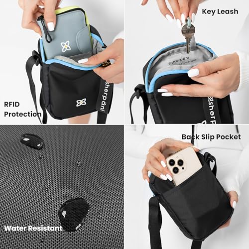 Image of Sherpani Rogue, Mini Crossbody Bag, Lightweight Shoulder Bag, Cross Body Purse, Crossbody Bags, Unisex Travel Gift
