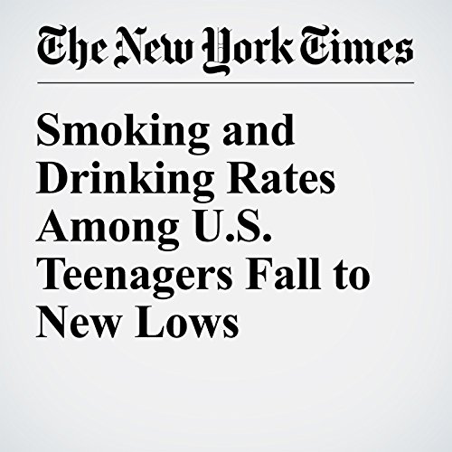 Smoking and Drinking Rates Among U.S. Teenagers Fall to New Lows cover art