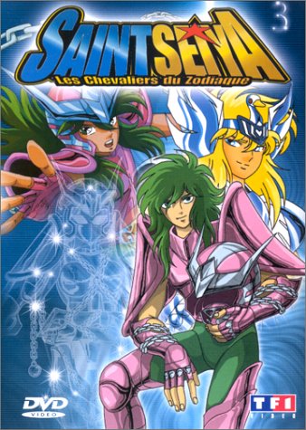 Saint Seiya Vol. 3 DVD importado de Francia con la saga clásica de Los Caballeros del Zodiaco