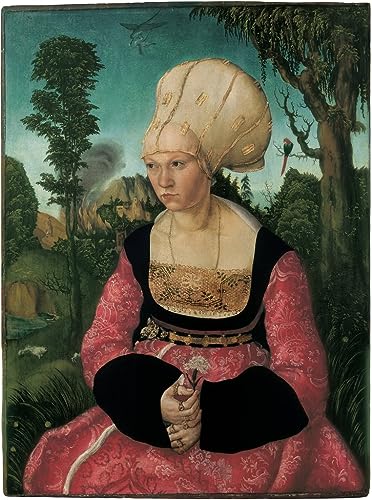 Affiche Anna Cuspinian Lucas the Elder Cranach 50x70 cm decoration murale retro sans cadre