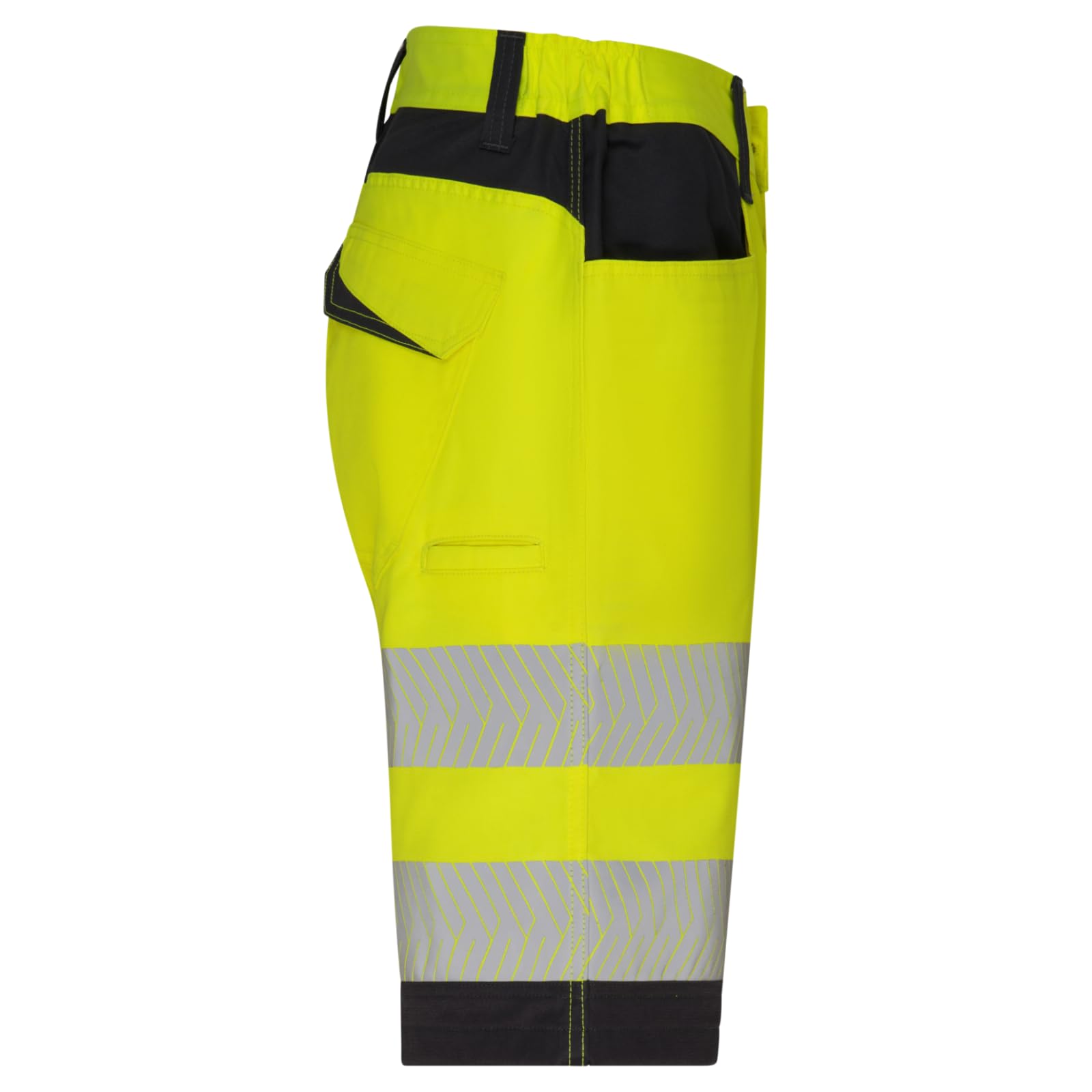 WüRTH MODYF Bermuda de Travail Haute-visibilité Fluo Jaune/Anthracite