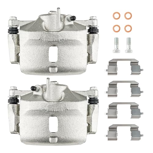 Image of PHILTOP Front Brake Caliper 19-B1832, 19-B1833 Compatible with 1996-2011 Honda Civic, 2010-2014 Honda Insight