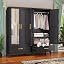 1 Drawer Black- Mirror Style