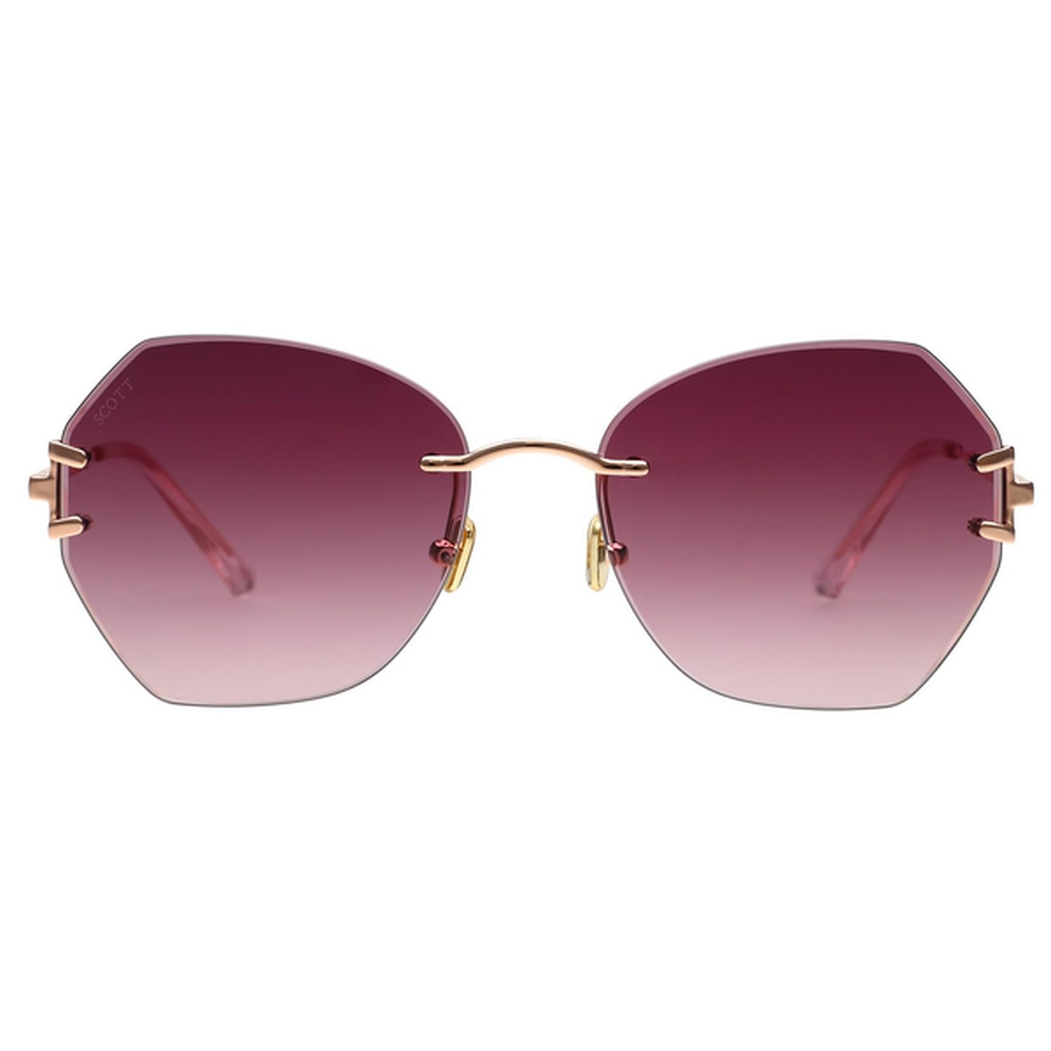 Scott Eyewear | Rimless Irregular Shape Branded Latest and Stylish Sunglasses | 100% UV Protection | Womens Sunglasses| Si... - Review, Price and Buying Guide