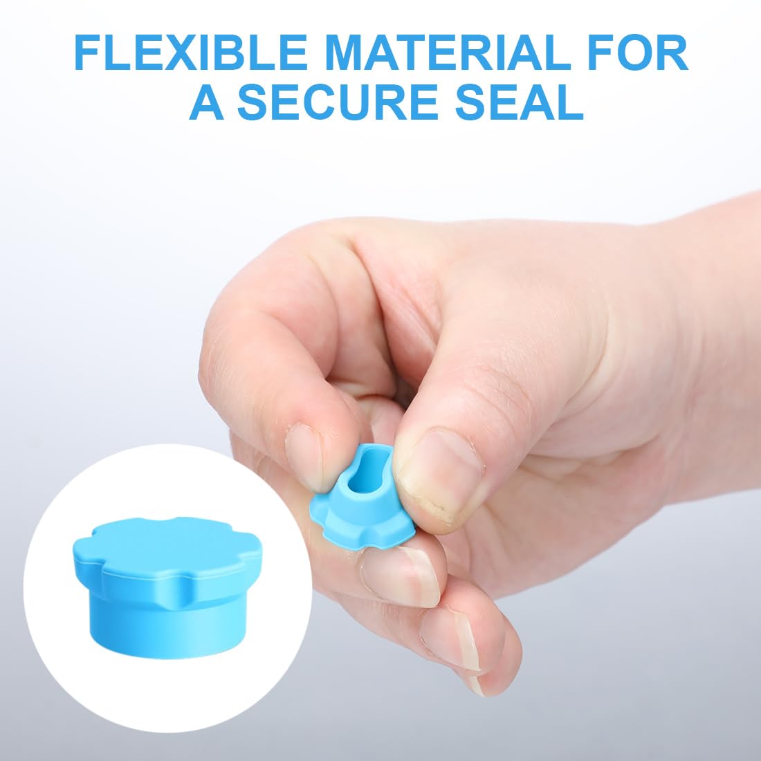 16 Pack Vials Caps 3ml Glass Vials Peptide Storage Protective Cap Reusable Vial Covers for Fridge Easy to Clean (8 Colors)