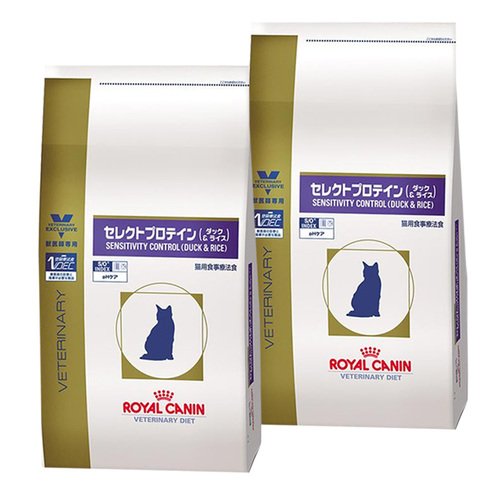 ロイヤルカナン 食事療法食 猫用 セレクトプロテイン ダック&ライス ドライ 2kg