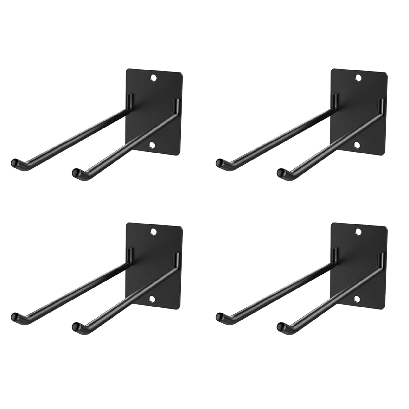 Hndhbfgrt Heavy Duty Storage Organizer Steel Wall Mount for Garden Tools Shovel Rake Broom Organizer Wall Hook 4pcs