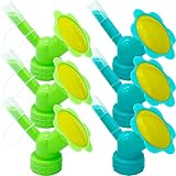 6 Stück Flasche Top Bewässerung Gießkannenaufsatz Mini Gießaufsätze für Gießkannen 2 in 1 Flasche Deckel Sprinkler Doppelkopf Duschkopf Gartenwerkzeug