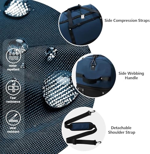 XWFB 110L Expandable Rolling Duffle