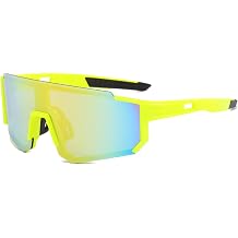 Sports cycling sunglasses, bike trend men and women dazzle color outdoor sunglasses, coated fashion glasses
