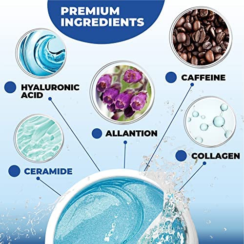 Kinpur Organic Cosmetics Under Eye Patches For Puffy Eyes - Hyaluronic Acid And Collagen - Under Eye Mask For Eye Bags, Dark Circles, Fine Lines - Deep Skin Moisturizing - 30 Pairs, American Quality #TOP2