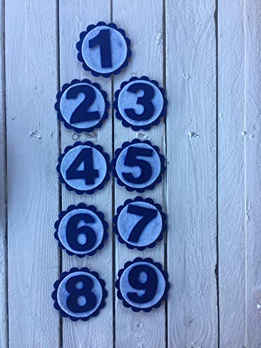 CORONA PERSONALIZADA TELA CUMPLEAÑOS INFANTIL NIÑO DE ESTRELLAS MULTICOLOR Y NÚMEROS 1 AL 9 AZULES INCLUIDOS ENTREGA 1 O 2 DÍAS