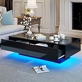 DEUX TIROIRS DE RANGEMENT : Dotée de deux tiroirs spacieux, cette table d'appoint offre un espace dédié aux télécommandes, magazines ou petits objets. Tout reste à portée de main sans encombrer la surface. La table basse salon allie fonctionnalité et élégance pour un intérieur toujours ordonné.