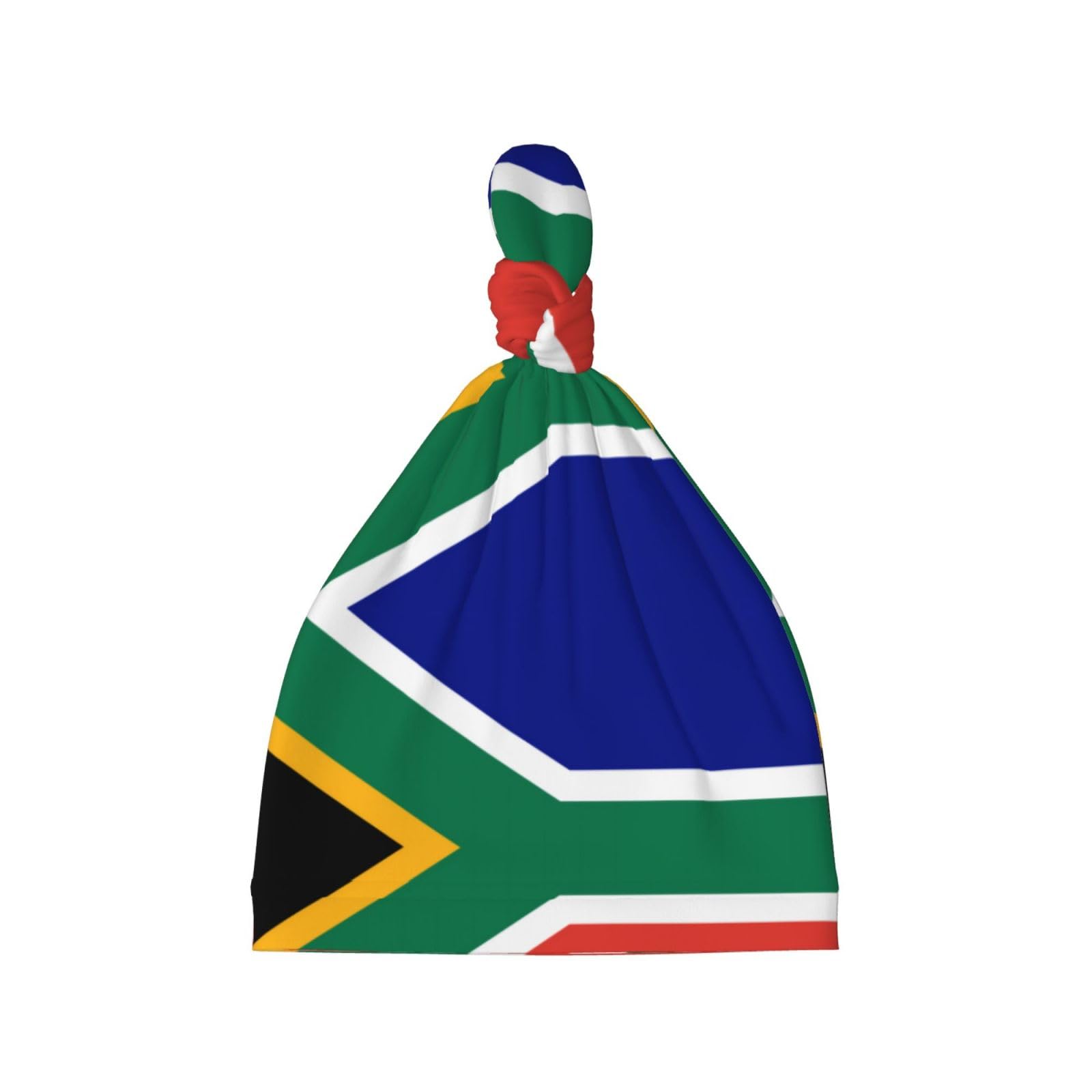 BOAIHH Baby South African Flag Warm Winter Hat Soft Windproof Comfortable and Skin-Friendly for Newborns Black