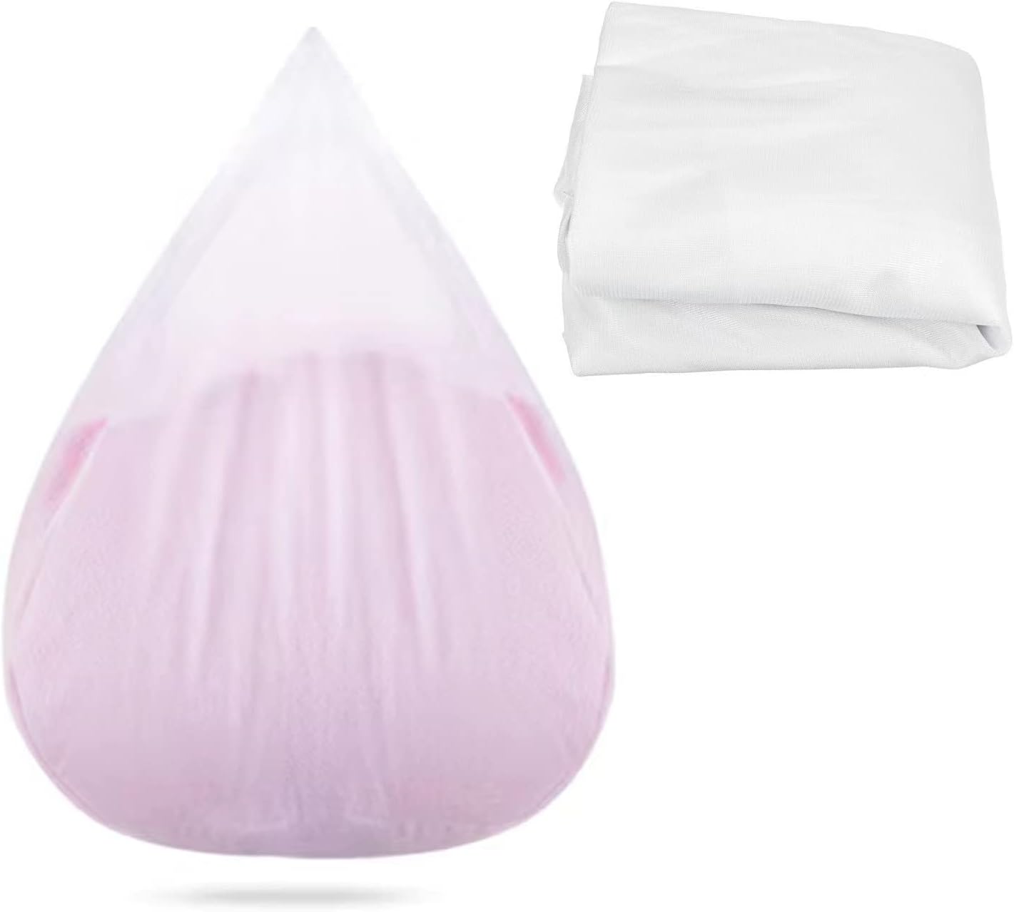 Bean Bag Chair Inner Liner for Bean Bag Chair Cover, Stocking Inner Liner for Bean Bag Chair Cover No Filler, Bean Bag Stocking Net Inner for Filling Polystyrene Beads (L：95x120CM)