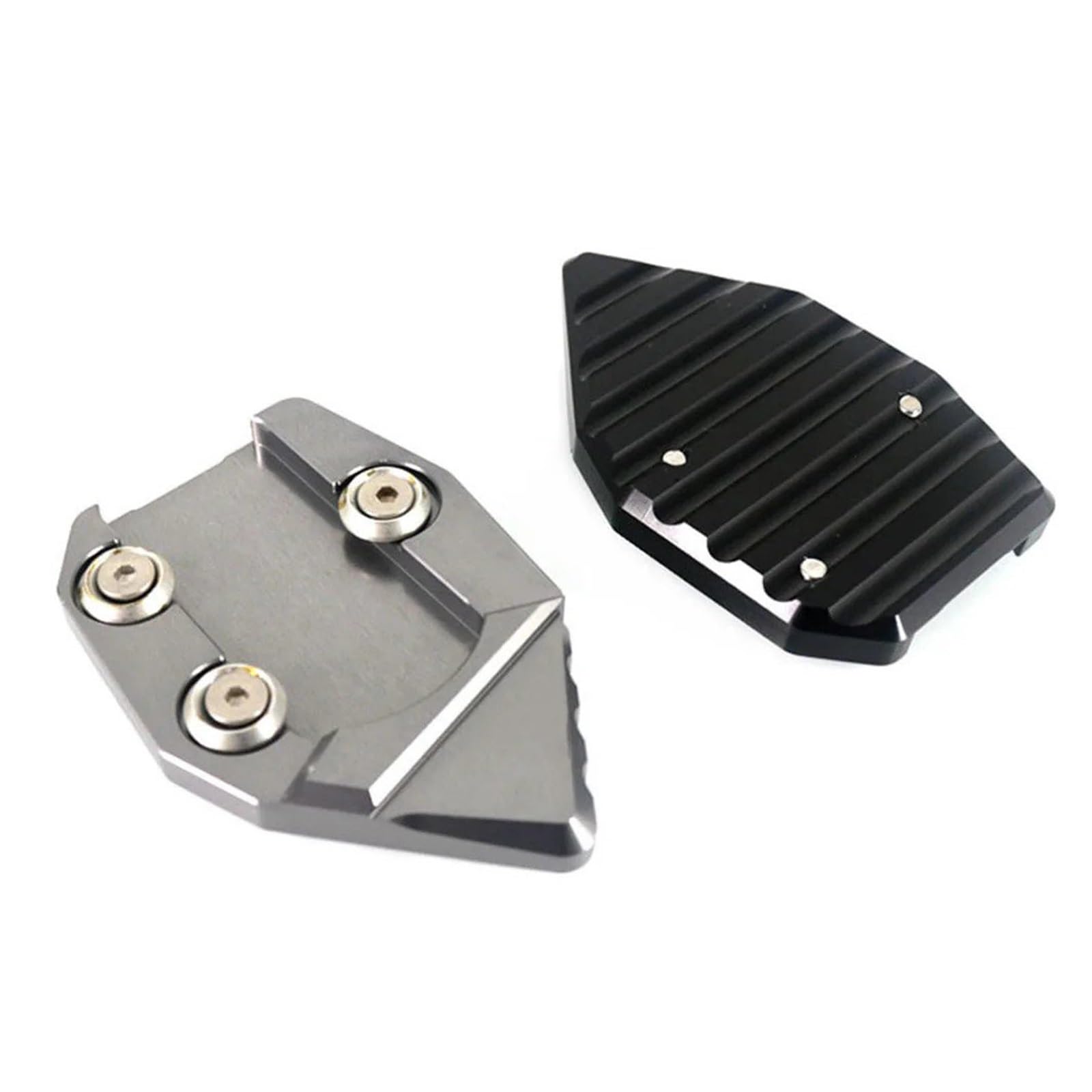 Piastra cavalletto moto per Vulcan VN650 (Titanio)