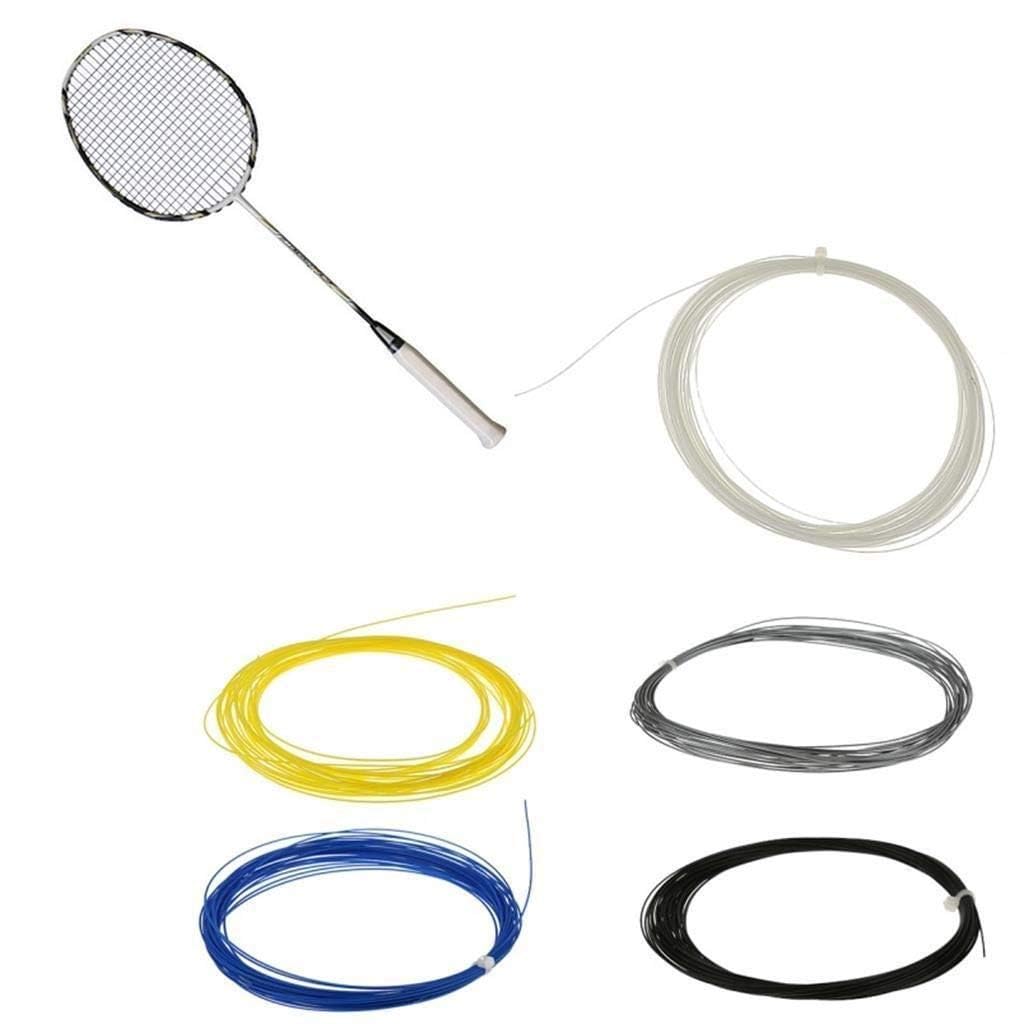 Badminton Racket String, 0.7mm Gauge, Nylon Multicolour, 9 Meter Length, 30lbs Tension, Durable Restringing Wire for Practice and Training, Pack of 10-image-27