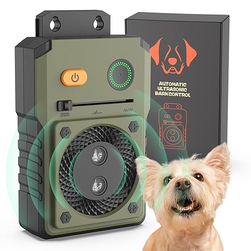 Ultraschall Anti-Bell Gerät Für Hunde - 3 Modi, Wiederaufladbar, Wasserdicht