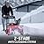 PowerSmart 24 Inch Snow Blower Gas Powered, 2-Stage 208cc B&S Engine with Electric Start, Led Light, Hand Warmer, Self Propelled Snowblower
