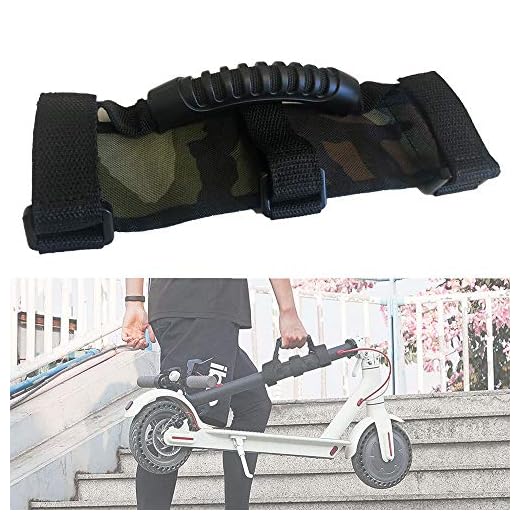 SUPEROK Scooter skateboard handrem bälte för elektrisk skoter, elektrisk skoter tillbehör, arbetsbesparande bärhandtag bandage, för Xiaomi Mijia M365, för Ninebot Segway ES1 ES2 ES3 ES4