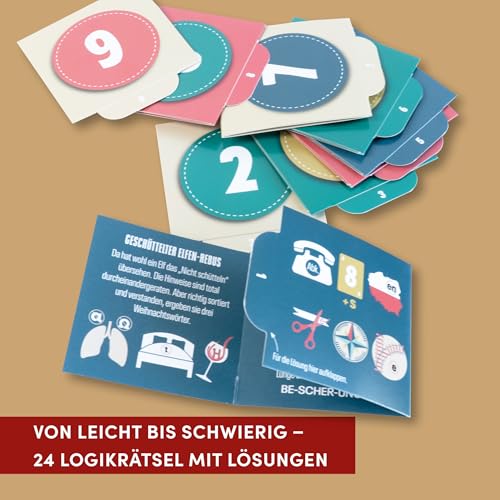 Frech Der Kopfnussknacker – Rätsel-Adventskalender: 24 Logikrätsel mit Überraschungs-Effekt. Zieh jeden Tag Deine Kopfnuss des Tages!