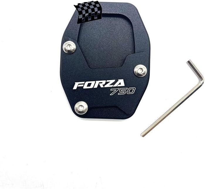 motorcycle Foot Plate Pad For H&ONDA Forza750 Forza750 2021 2022 Motorcycle Accessories Side Stand Pad Plate Kickstand Enlarger Support Extension