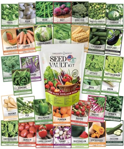 Gardeners Basics Ultimate Survival Seed Kit, 140 Varieties with Ammo Can - Image 2