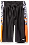 CB Sports Big Boys' Mesh Athletic Short, TL96-Neon Orange, 10/12