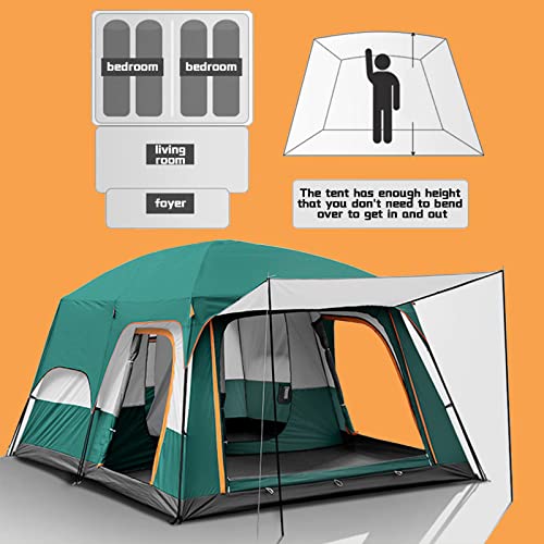 Carpa Pop Up Camping 5-8 Personas 3 Temporadas Impermeable miniatura 2