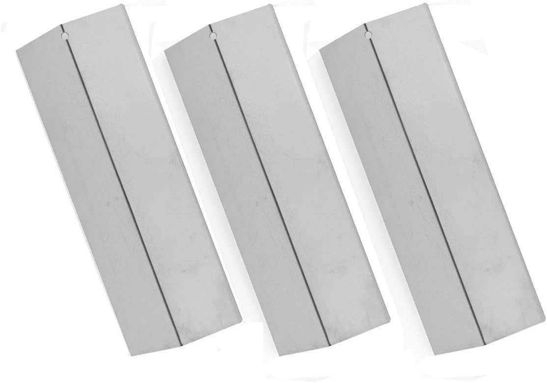 3 Pack Stainless Steel Heat Plate for Surefir sf892lp, Sonoma SGR27LP, SGR30MLP, Coleman 9998 and Tuscany CS784LP, CS892LP, SGR30MLP, SH-CS812LP Gas Grill Models