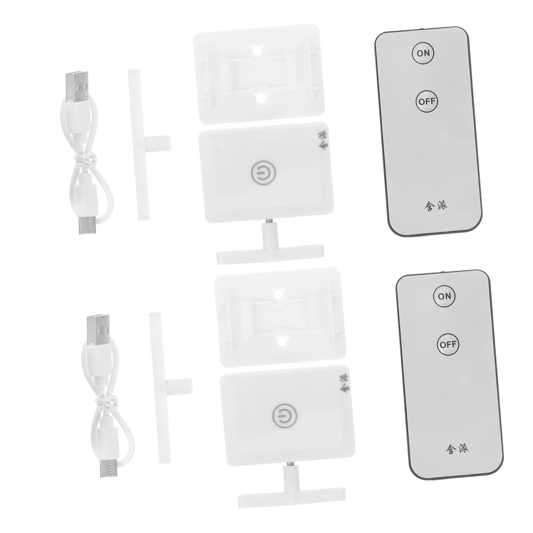 Installation simple sans fil pour interrupteur rechargeable et télécommande - 8