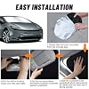 D-Lumina Windshield Sun Shade for Toyo-ta Prius 5th Gen 2023 2024 2025 Accessories, Front Window Sunshade Sun Visor Protector Block UV Rays Heat, Foldable 2 Layers 210T Material