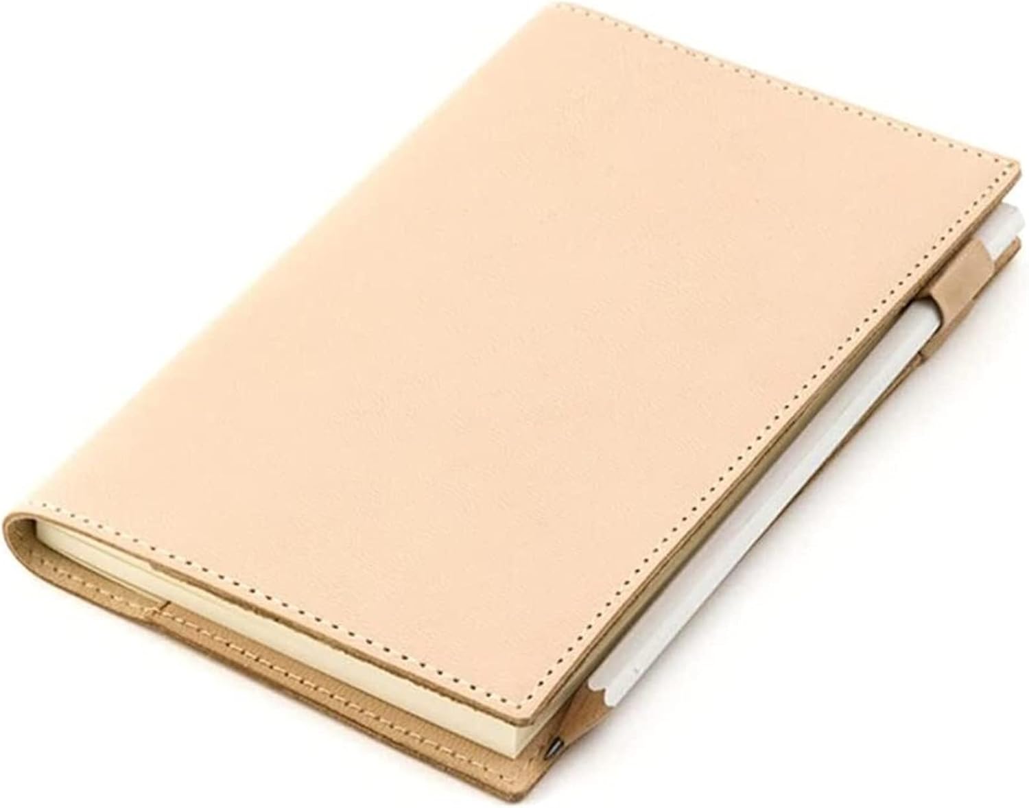 Cowhide Leather A4 Spiral Notebook Sketch Books Notepad Retro Loose-Leaf Planner Vintage Office School Supplies (Color : A, Size : A6 H158XW243)