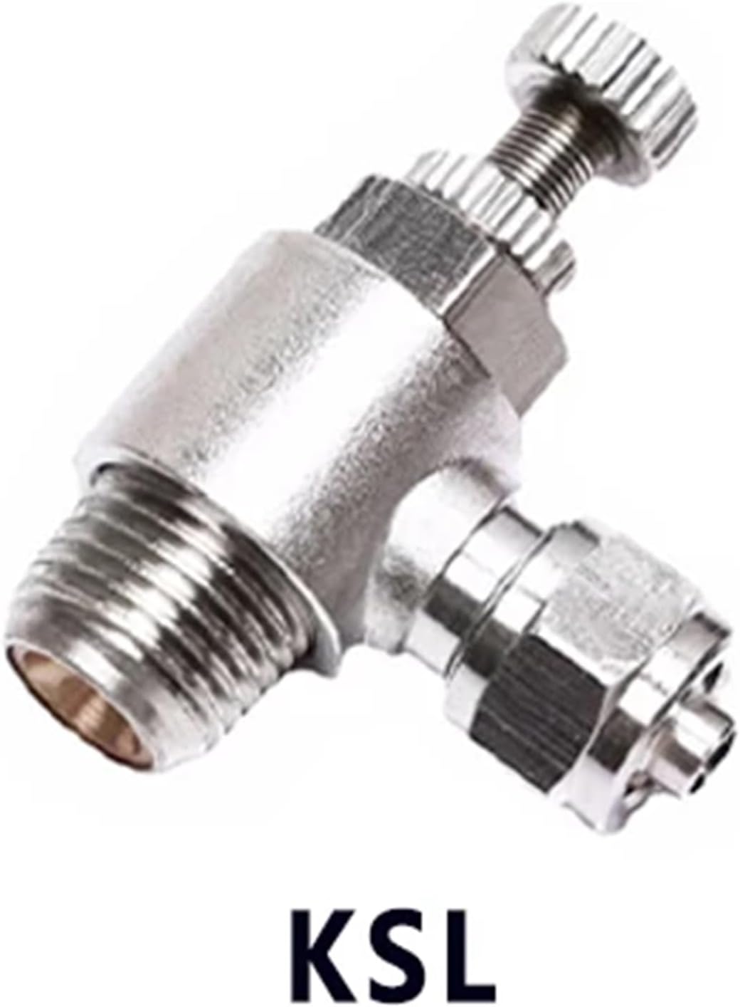 1pcs KPC KPCF KPD KSL Pneumatic Fast Tightening Joint Pipe PU Hose 4 6 8 10 12 mm British Standard Pipe Thread 1/8" 1/4" Brass Joint(KSL,6MM_1/4")