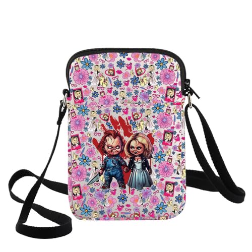 G2TUP Killer Doll Crossbody Bag Evil Doll Fans Gift Horror Shoulder Bag Murderous Toy Merchandise