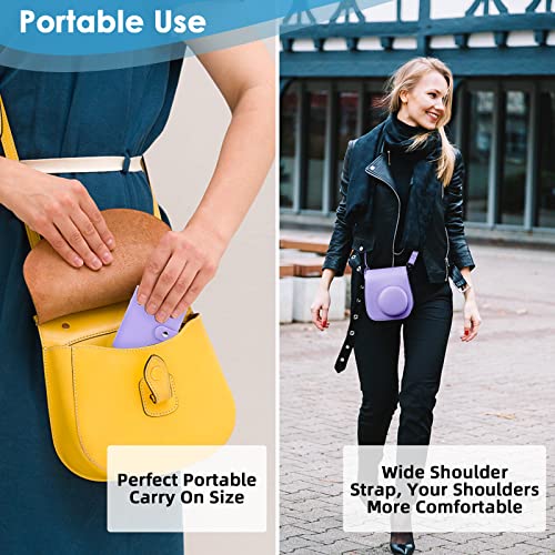 Funda Protectora para Cámara Instax Mini 11 12 9 Morada miniatura 7