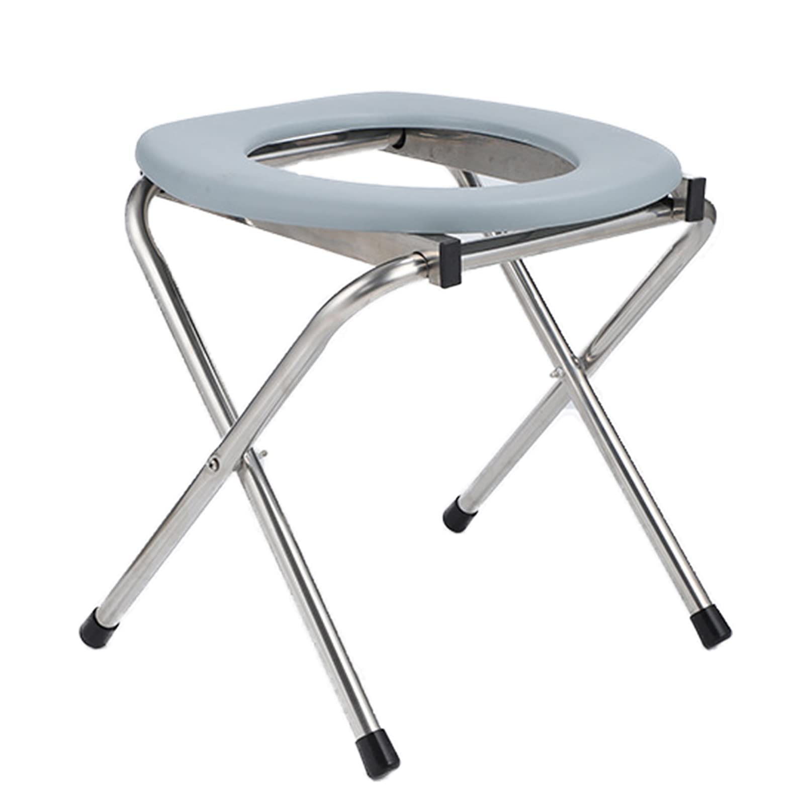 Buy Portable Toilet for Camping, Folding Toilet Seat Outdoor Temporary Commode, Porta Potty