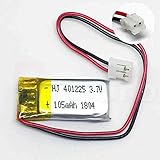 1x Lipo Akku 1s 3,7V 105mAh JST PH Stecker Drohne Quadrocopter Ufo PCB 401225