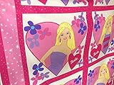 Mattel Classic Barbie Pillow Panels Dream Time Fabric by The Yard Great for Projects