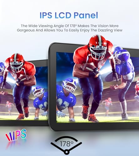Image of NLIEOPDA 7 Inches Touchscreen Monitor, HD 1024x600 IPS LCD Capacitive Touch Screen Compatible with R Pi 4B /3B+ /3B /2 /1B+ /Zero Ora Pi 5 Por /3 Plus /3B /4B Ban Pi and Windows 10 /8 /7 (CX-080-A US)