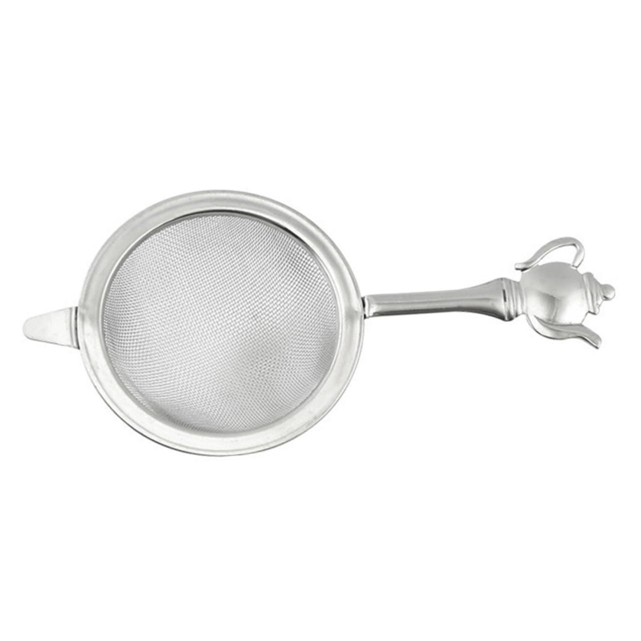 Mikinona Infuseur à Thé en Acier Inoxydable 304 Résistant Haute Température Maille Fine et Poignée Ergonomique pour Maison et Bureau