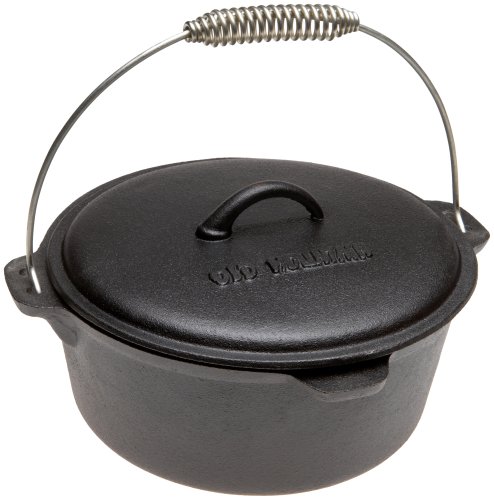 Old Mountain 4.5 Quart Flat Bottom Dutch Oven