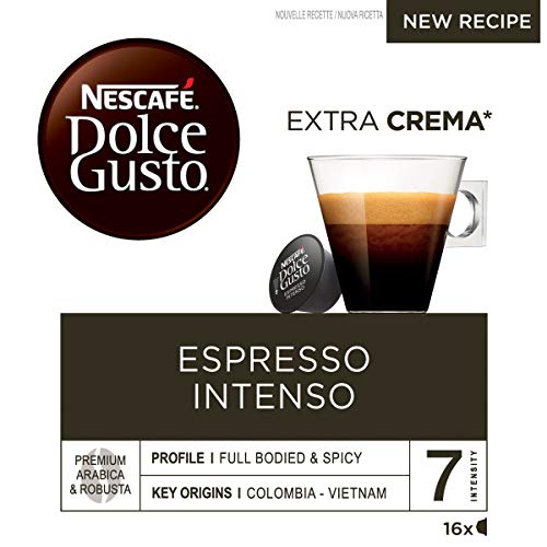 Cápsula Nescafé Dolce Gusto Café Espresso Intenso 16 Cápsulas - Nestlé